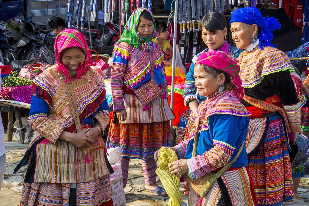Les marchés ethniques de Bac Ha