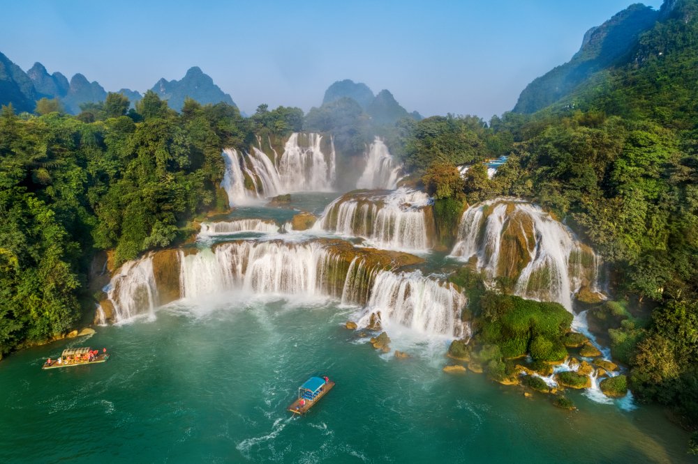 Les cascades de Ban Gioc