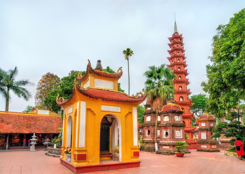 Pagode Tran Quoc – la plus ancienne pagode de Hanoï